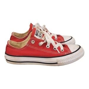 Converse All Star Chuck Taylor Red‎ Unisex Youth Sneakers Sz 13.5